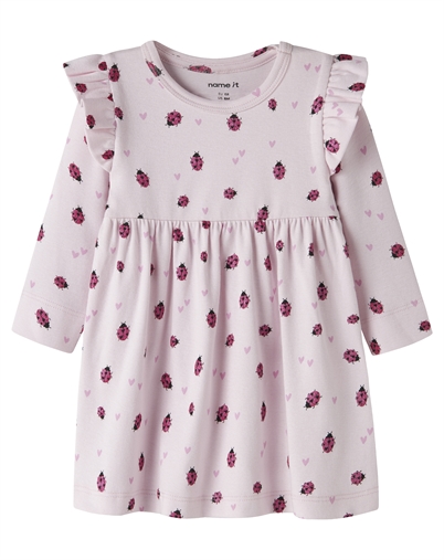 Name It - NBFHaline Kleid - Cradle Pink